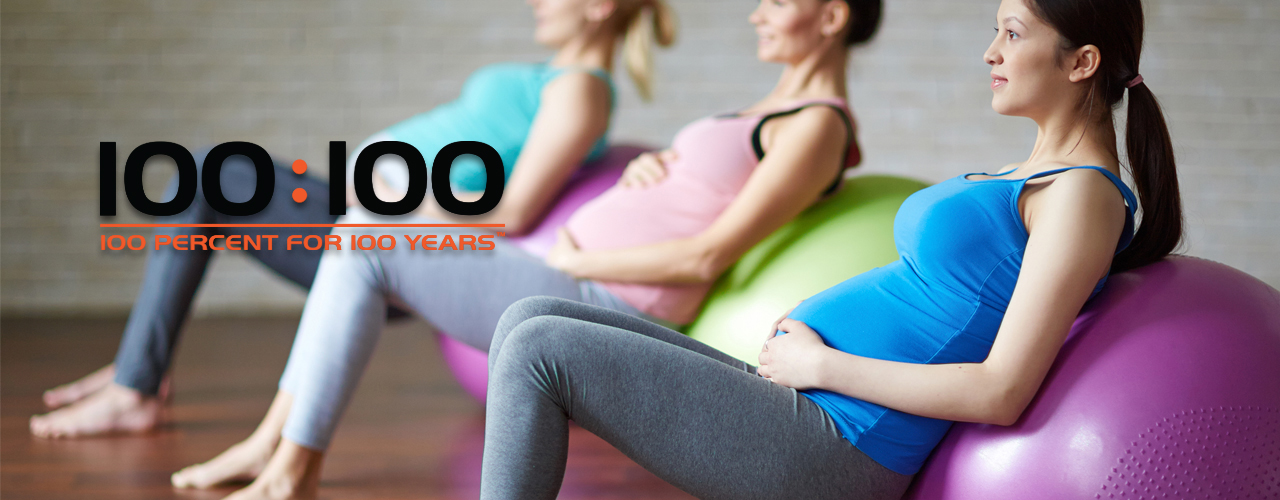 100 100 Pregnancy Exercise Website Slider