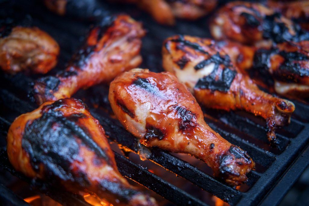 Lemony Grilled Chicken with Piri Piri Sauce