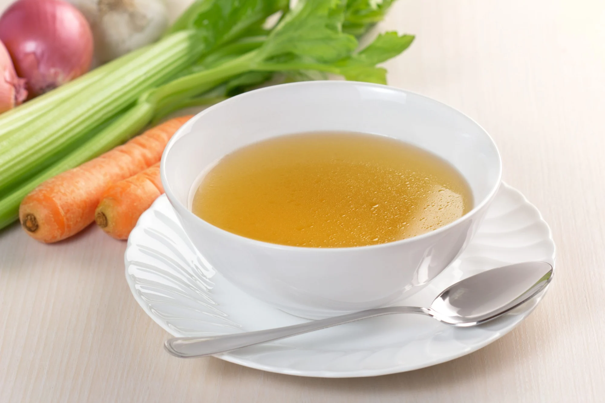 The Best Ever Vegetable Stock