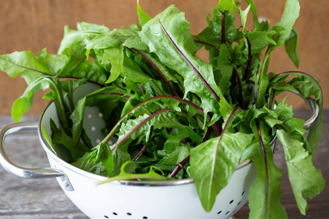 Leafy Greens with Lemon-Coconut Sauce